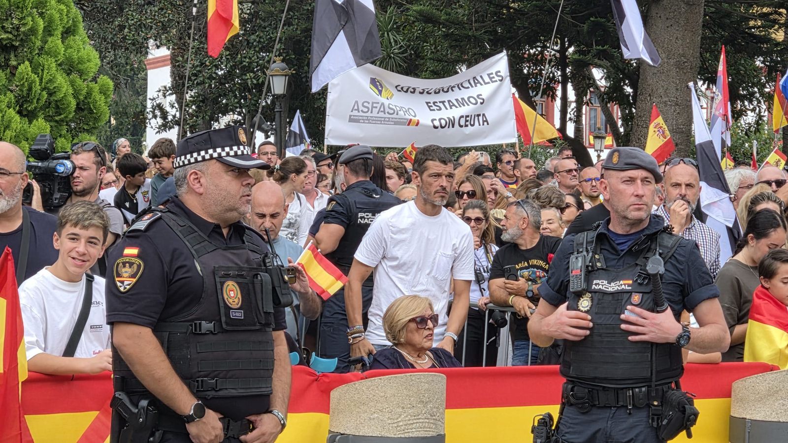 El SUP alerta de la falta de medios policiales en Ceuta tras el despliegue por la visita de los Reyes