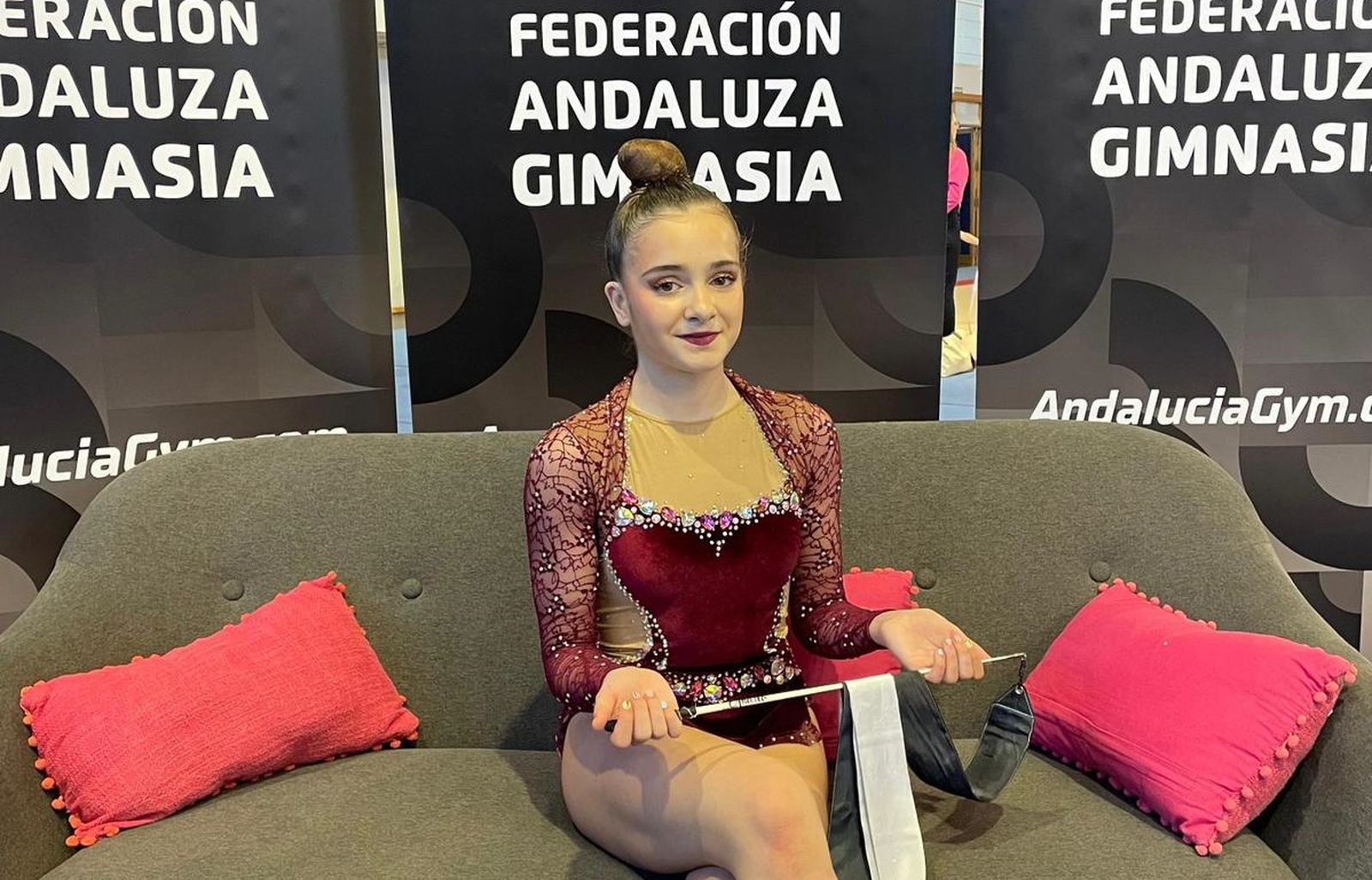 Buena actuación de las gimnastas ceutíes