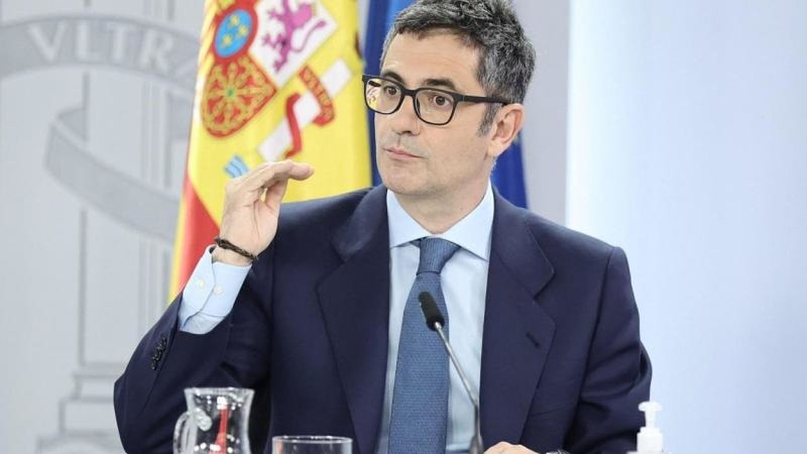 El ministro de la Presidencia, Relaciones con las Cortes y Memoria Democrática, Félix Bolaños / EL PUEBLO