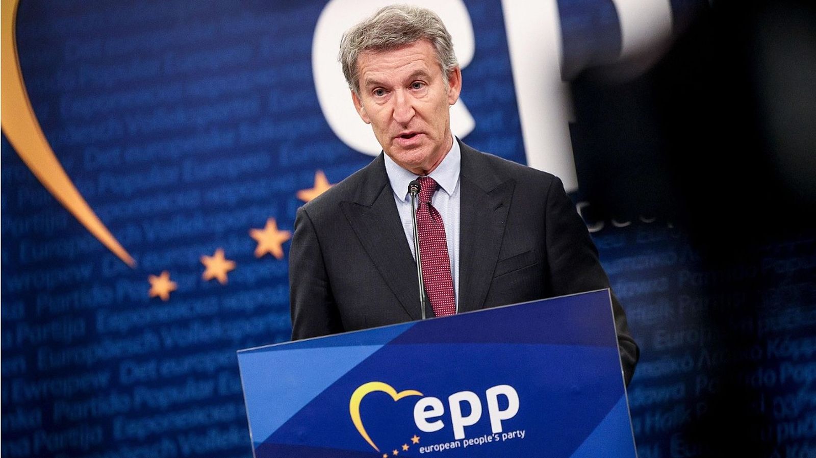 Núñez Feijóo, presidente nacional del Partido Popular