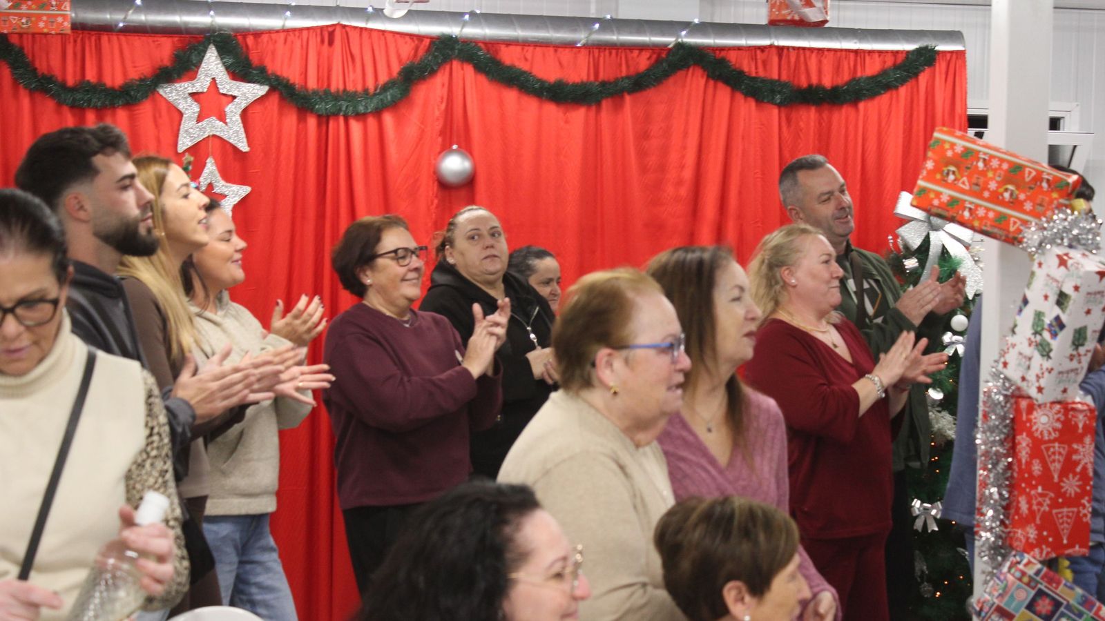 Una chocolatada especial en Juan XXIII