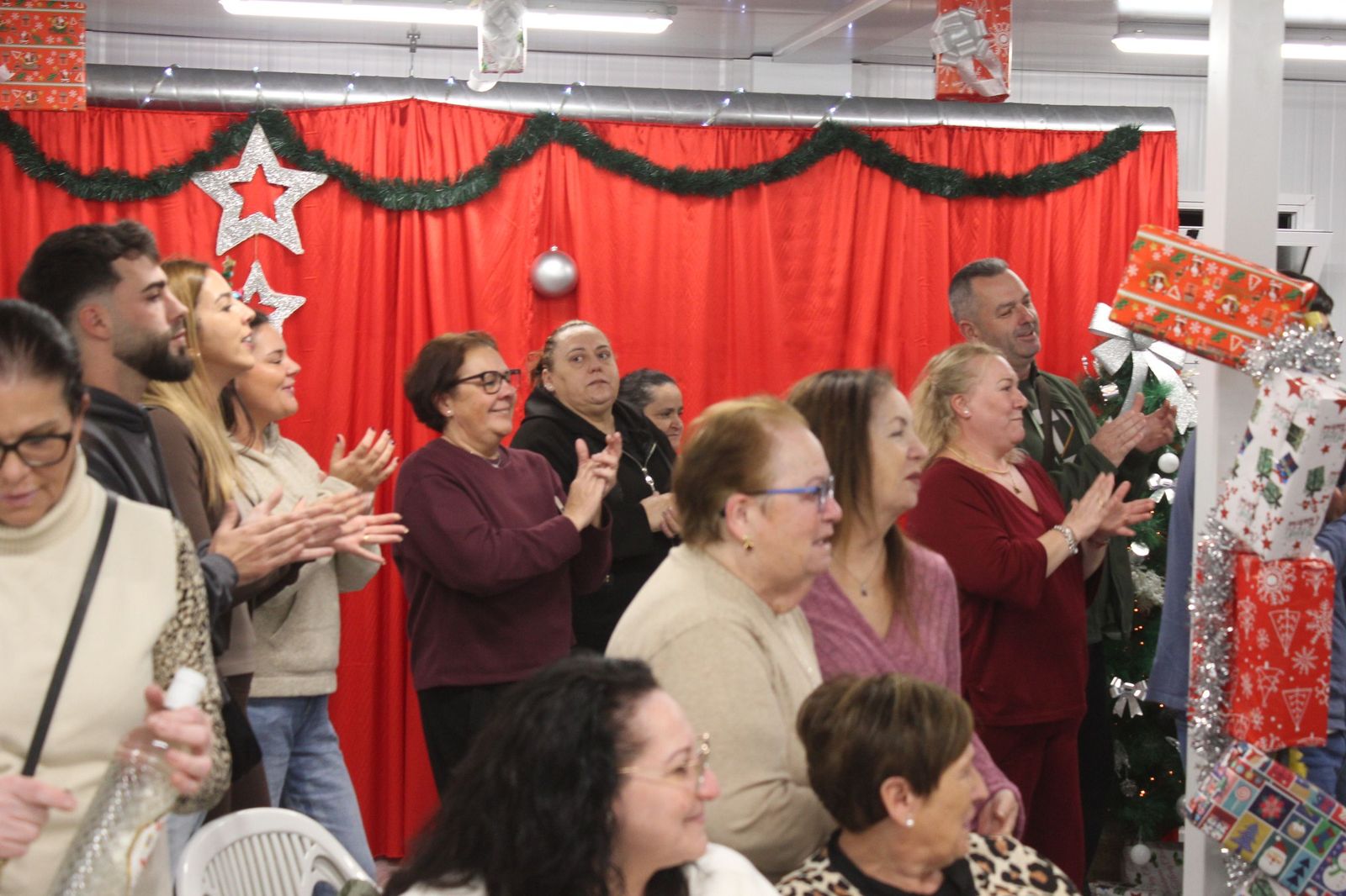 Una chocolatada especial en Juan XXIII