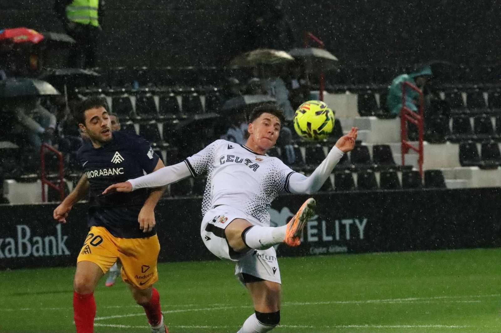 La AD Ceuta se muestra sólido ante un buen Andorra