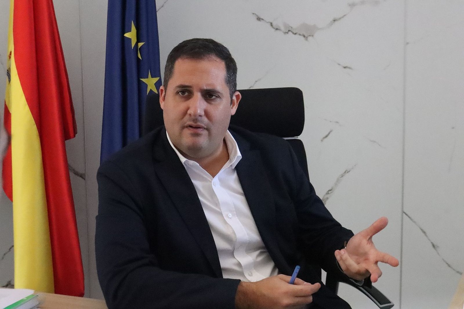 Alejandro ramírez, consejero de Medio Ambiente, Servicios Urbanos y Vivienda