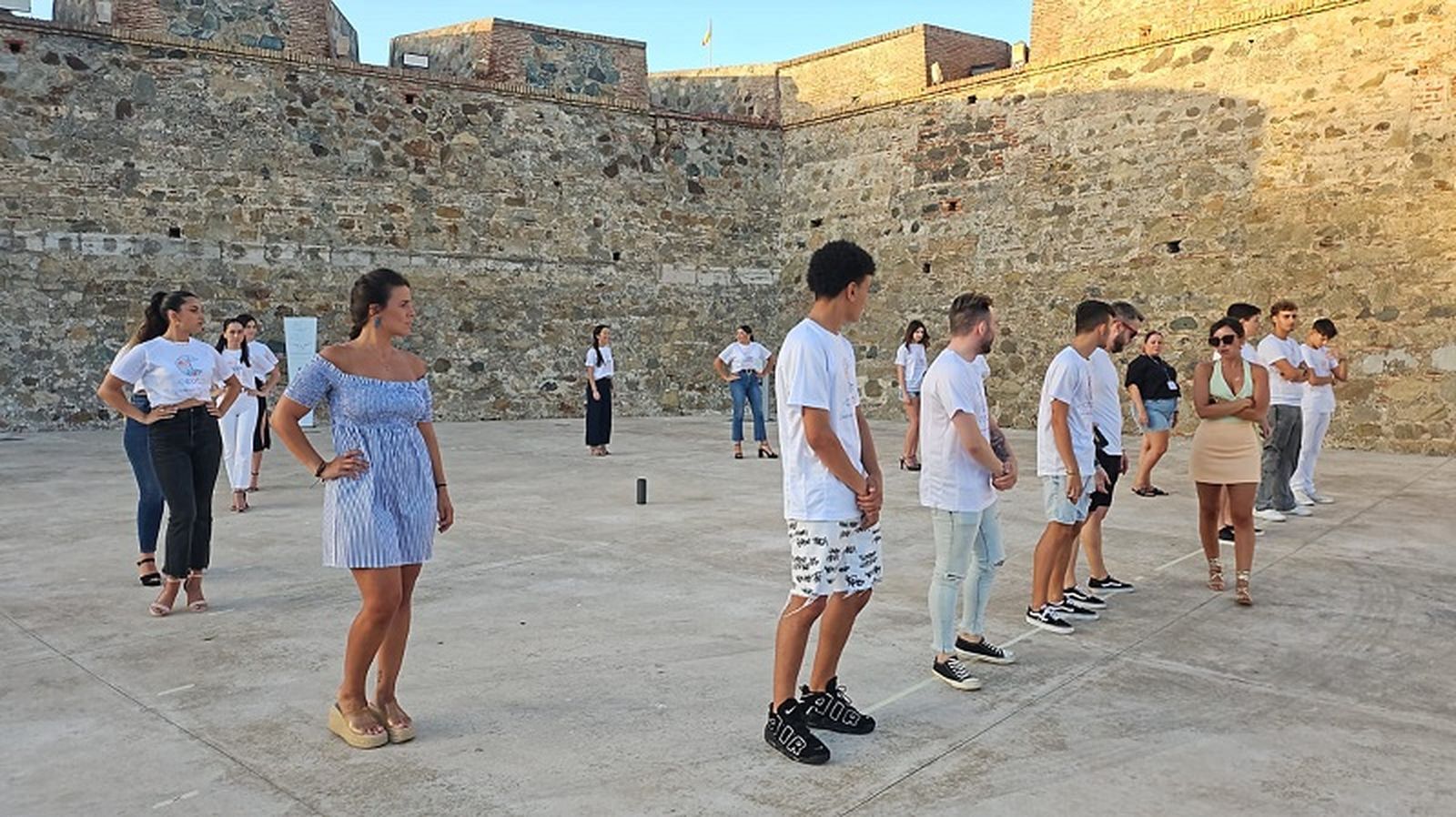 Ensayos en las Murallas Reales./ FOTO CEDIDA Ensayos en las Murallas Reales./ FOTO CEDIDA