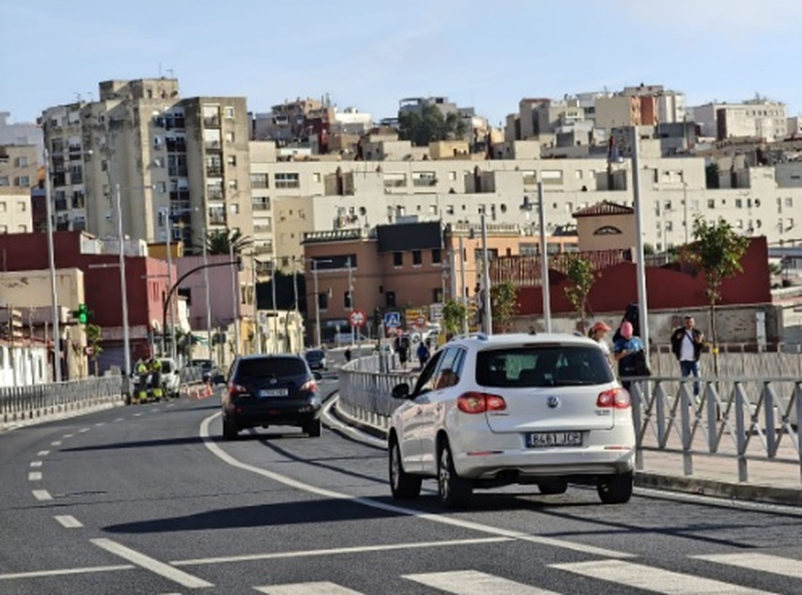 La carretera de La Almadraba