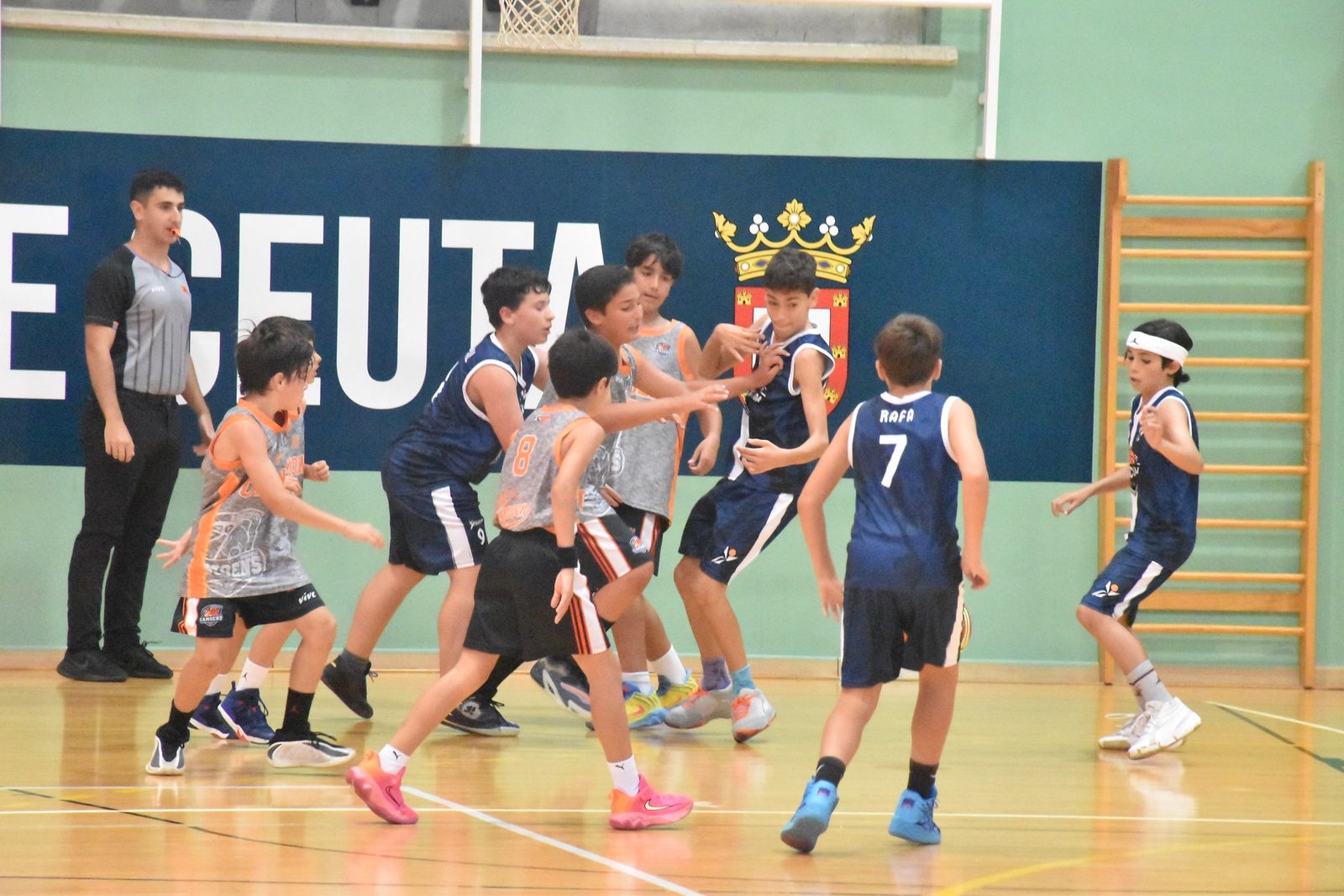 Finales de la liga de Minibasket