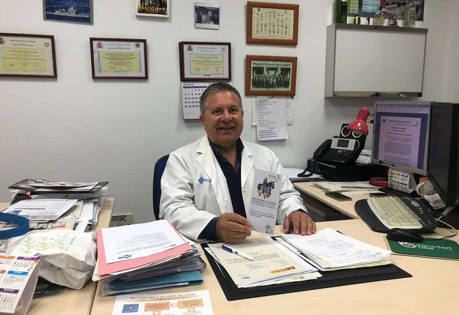 Julián Domínguez, presidente de la Asociación para la Defensa de la Sanidad Pública. / FOTO E.P.