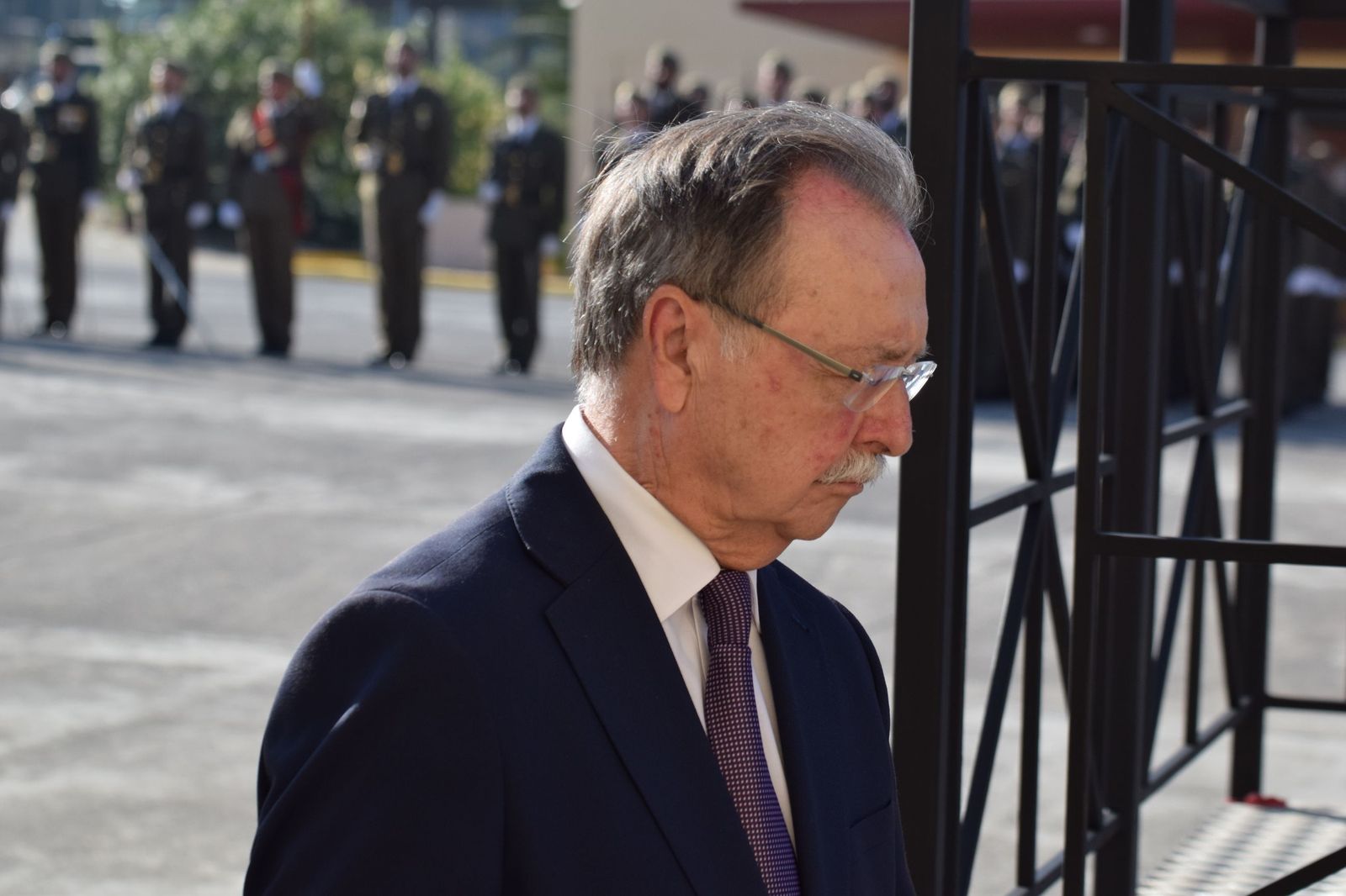 El Regimiento de Ingenieros 7 honra a San Fernando en una solemne parada militar en El Jaral
