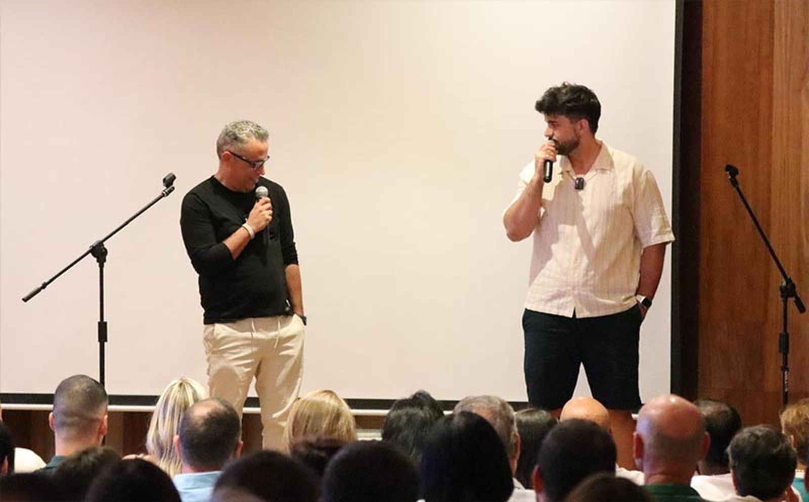 Un momento del espectáculo "Parodia para llevar"/FOTO REDUAN