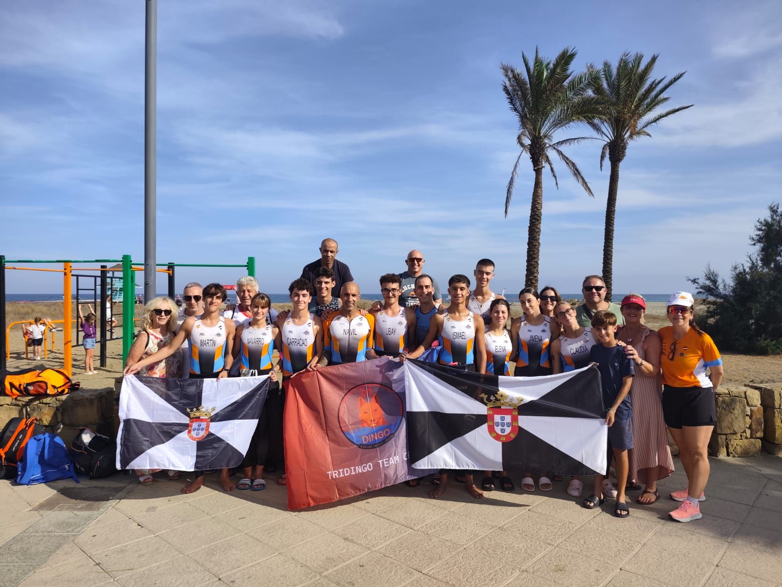 Excelente actuación del Team Tridingo en San Roque