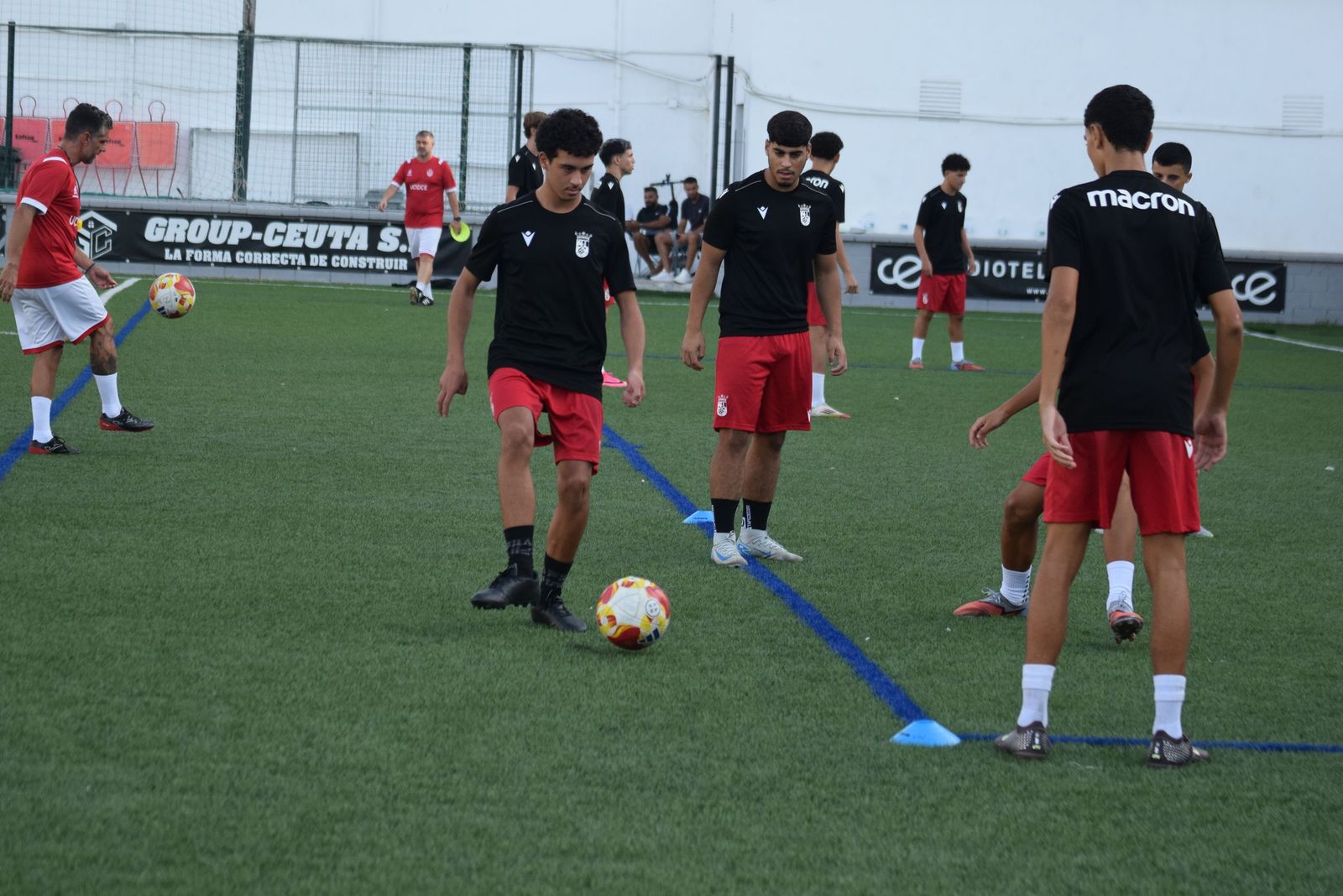 Entrenamiento Sporting B