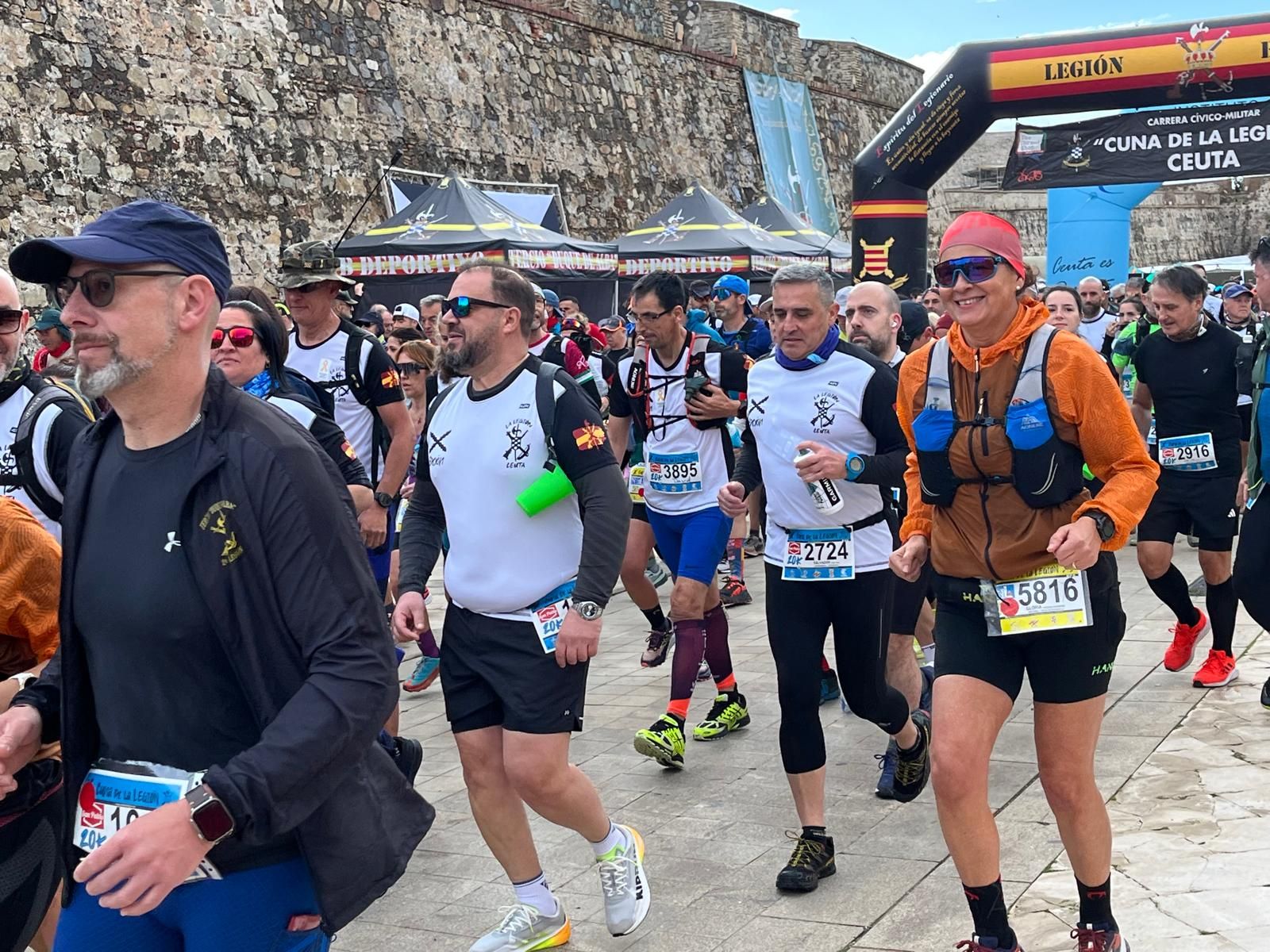 La previa y el inicio de la X Cuna de la Legión a través del objetivo de Reduan