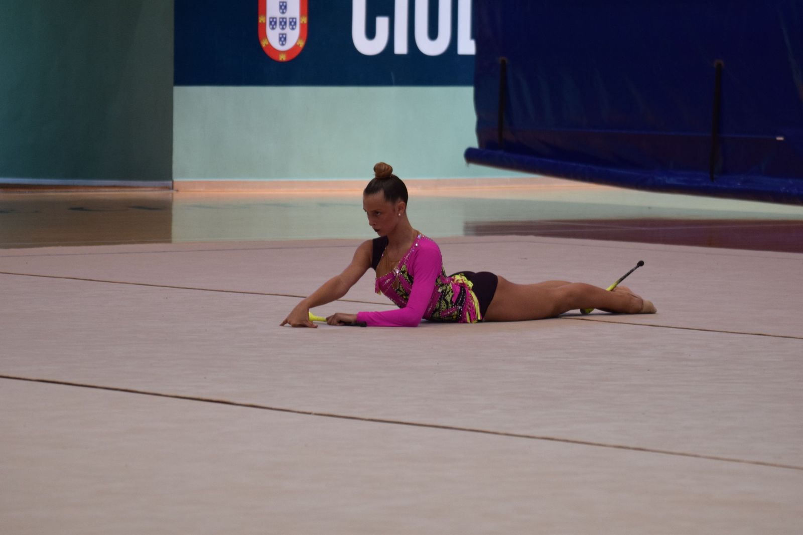 Exhibición de Gimnasia Rítmica