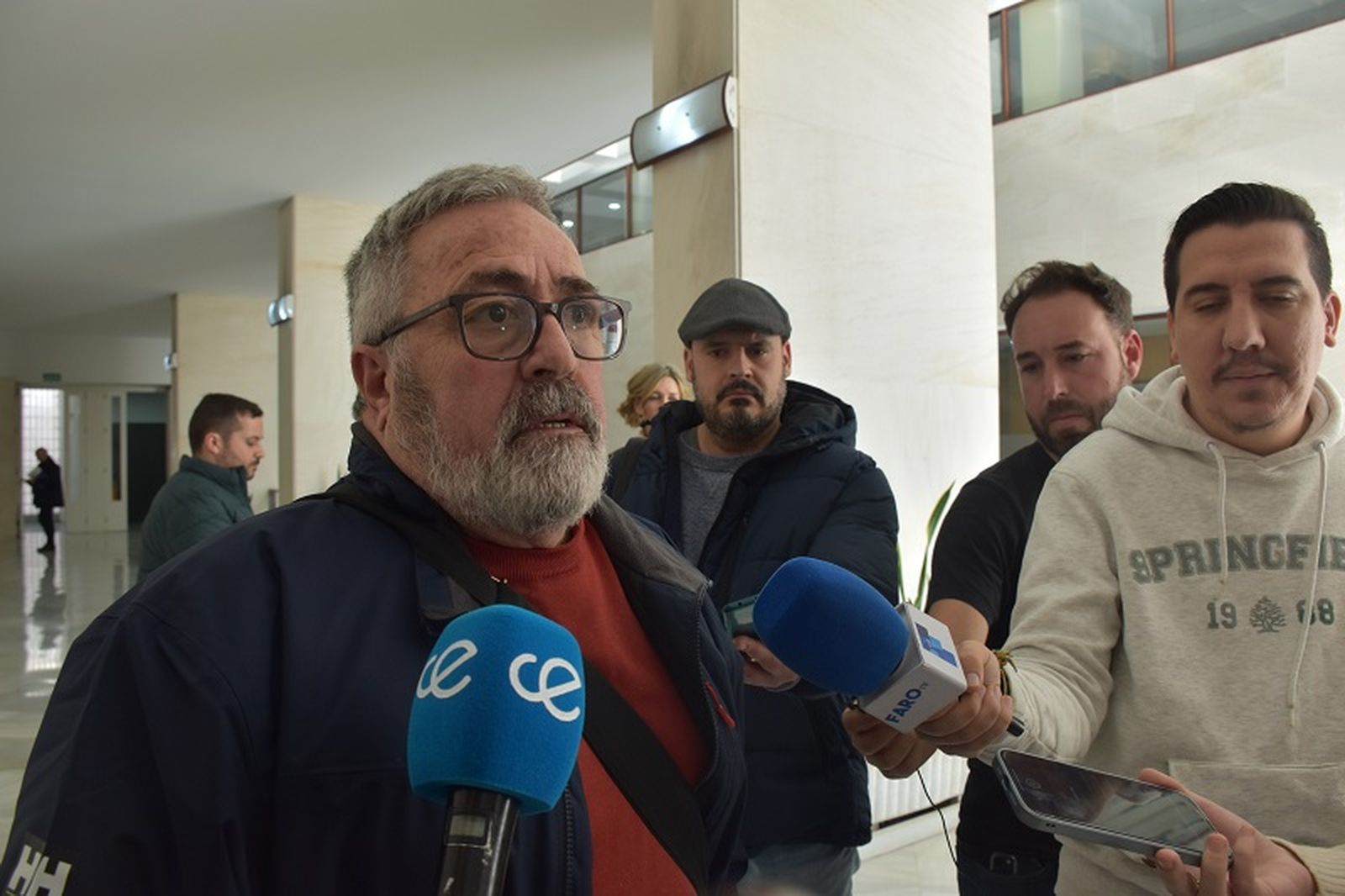 Emilio Postigo este miércoles. / FOTO J.I.M.