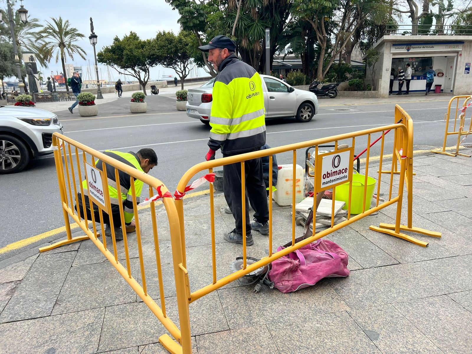 Obimace pone ‘a punto’ las calles ceutíes de cara a La Cuna de la Legión