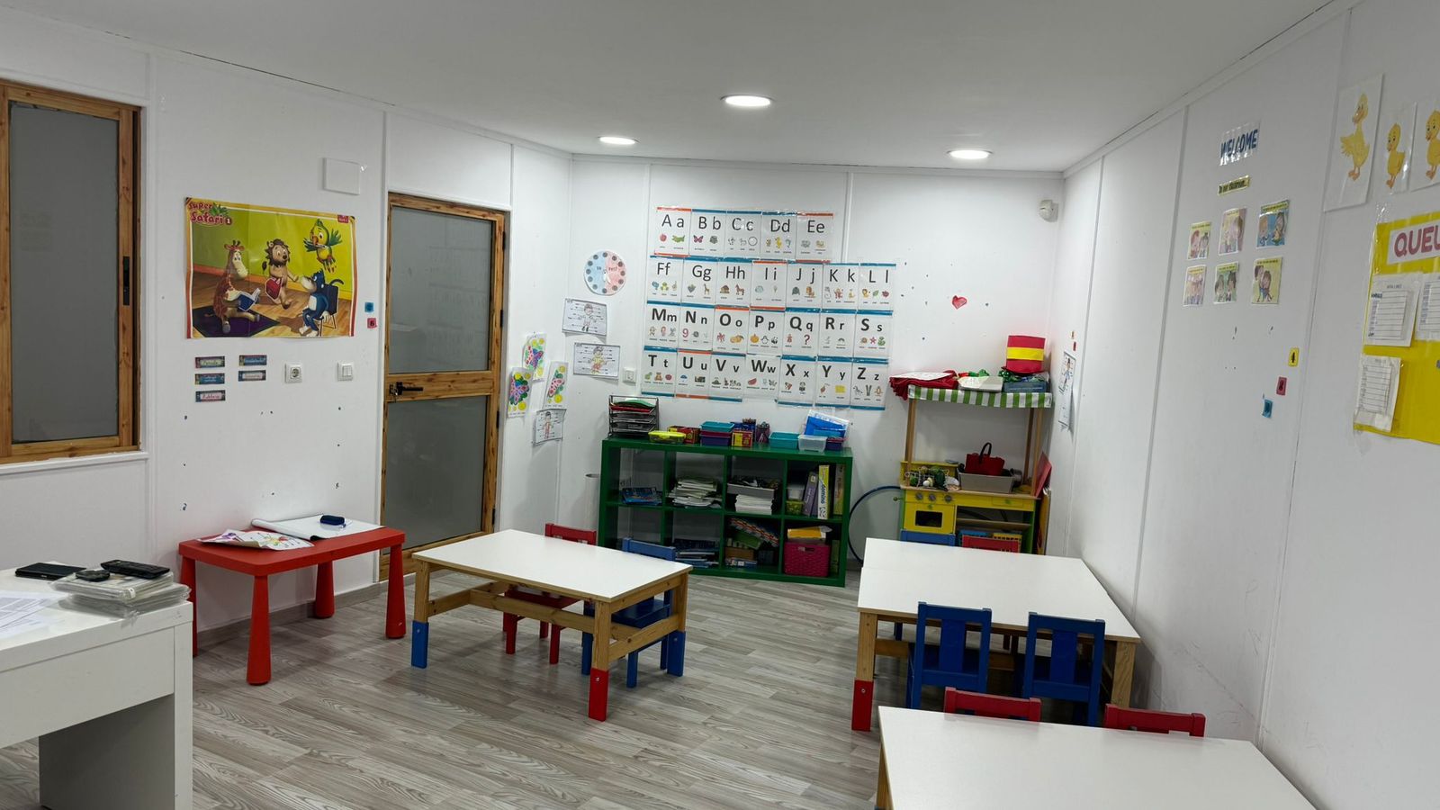 Aula de First Academy, ubicada en el Paseo del Revellín.