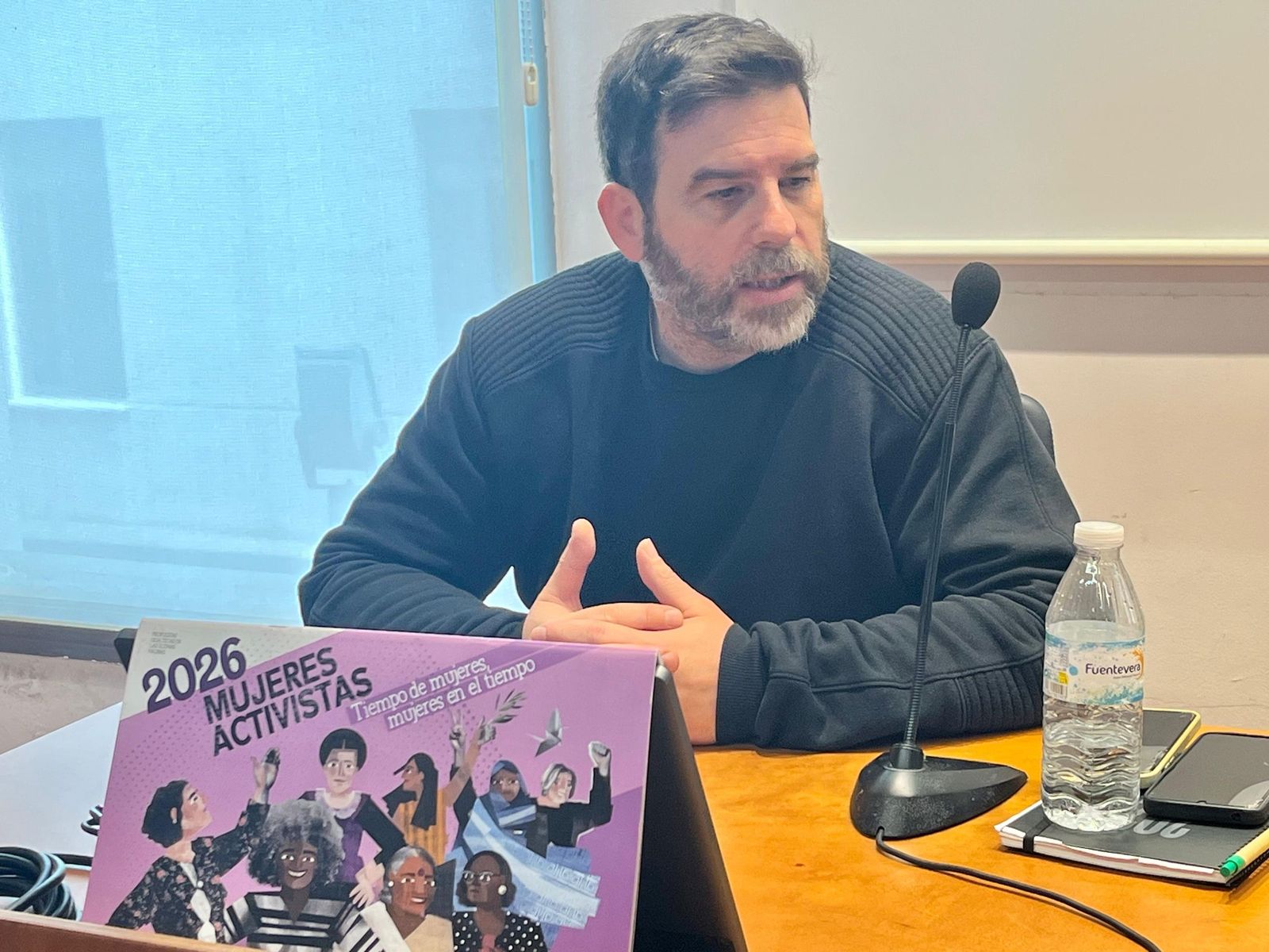 Rodríguez durante su intervención