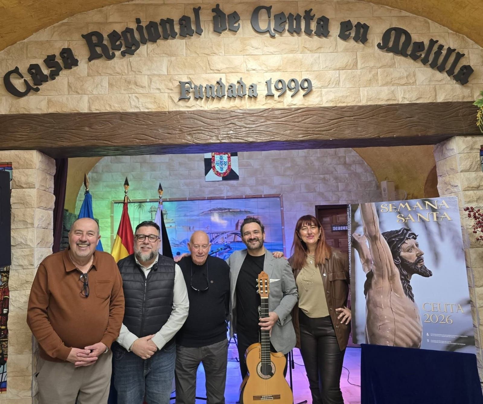 Melilla disfruta de ‘La Casa Regional de Ceuta suena a Semana Santa’