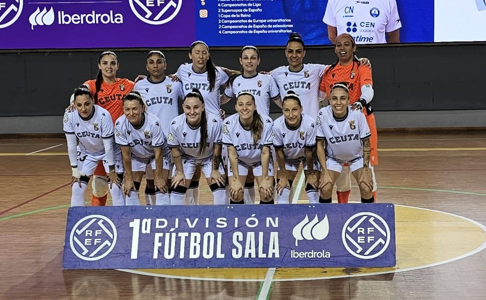 Equipo de la AD Ceuta Femenino