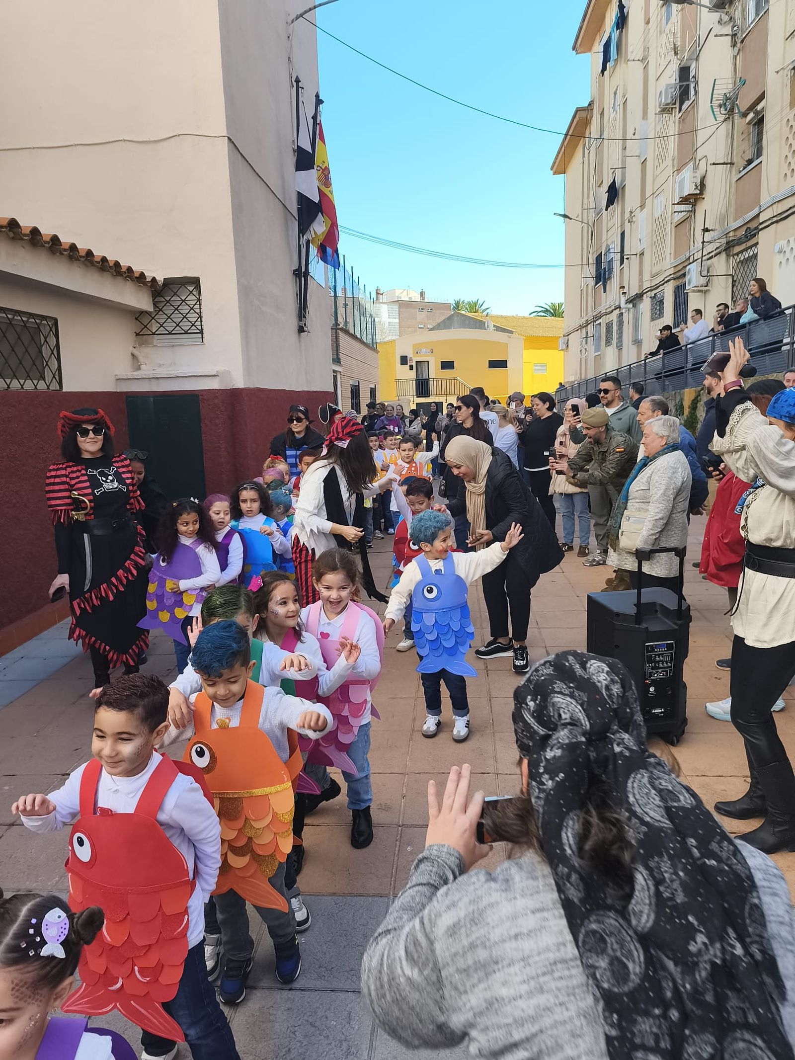 El Vicente Aleixandre celebra el Carnaval bajo la temática "Exploradores del mar"