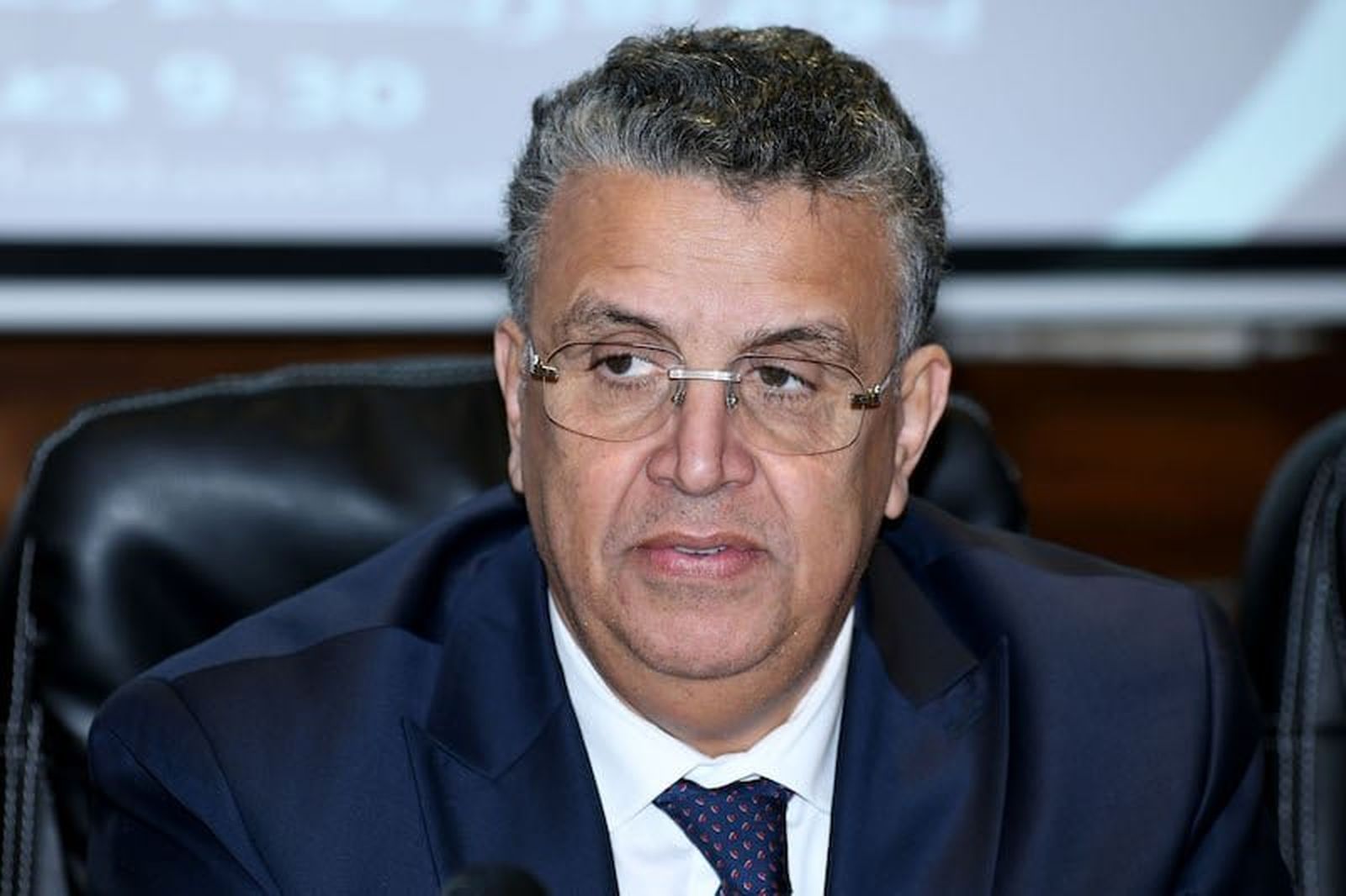 Abdellatif Ouahbi, ministro de Justicia de Marruecos