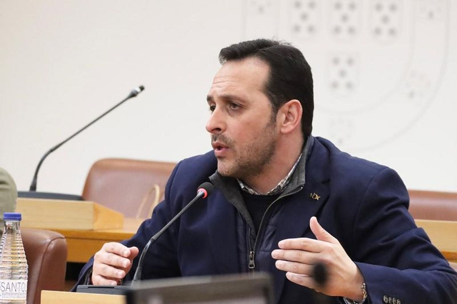 El líder de Vox Ceuta, Juan Sergio Redondo. / FOTO EL PUEBLO