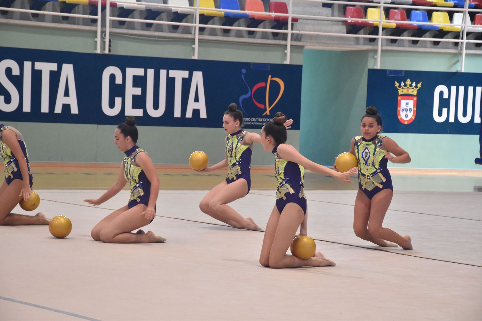 Exhibición de Gimnasia Rítmica