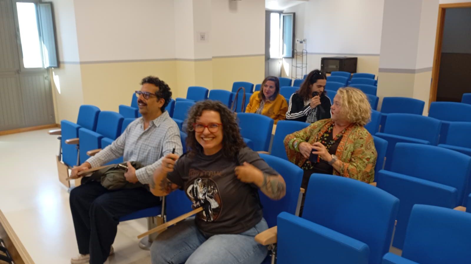 Algunos de los asistentes al curso