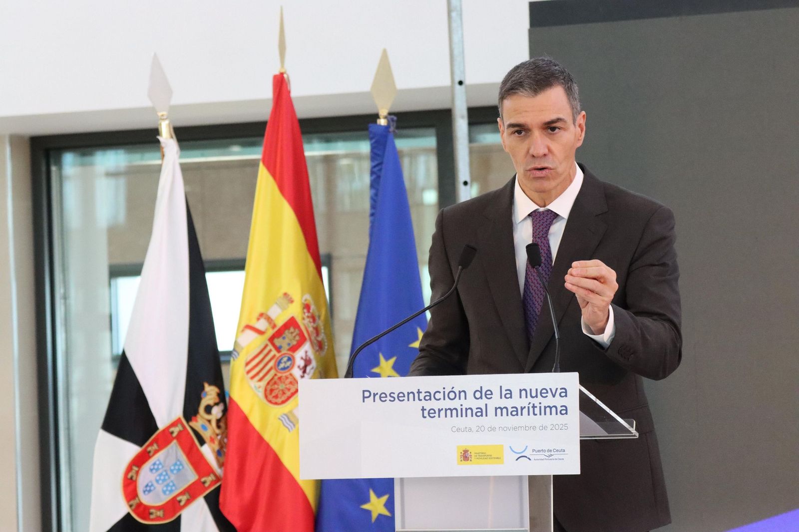 Sánchez reivindica en Ceuta la mayor inversión del Estado en décadas y promete una ciudad “más conectada y sostenible”