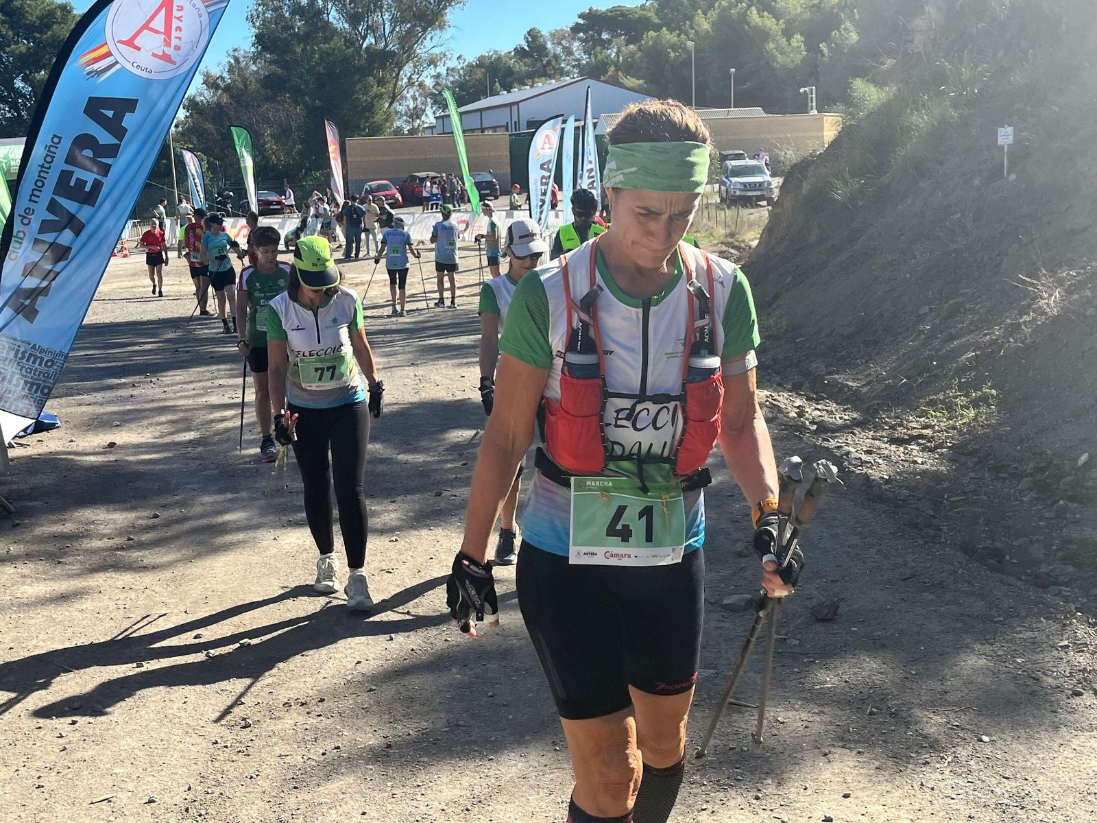 Ceuta acoge el Campeonato de España de Marcha Nórdica