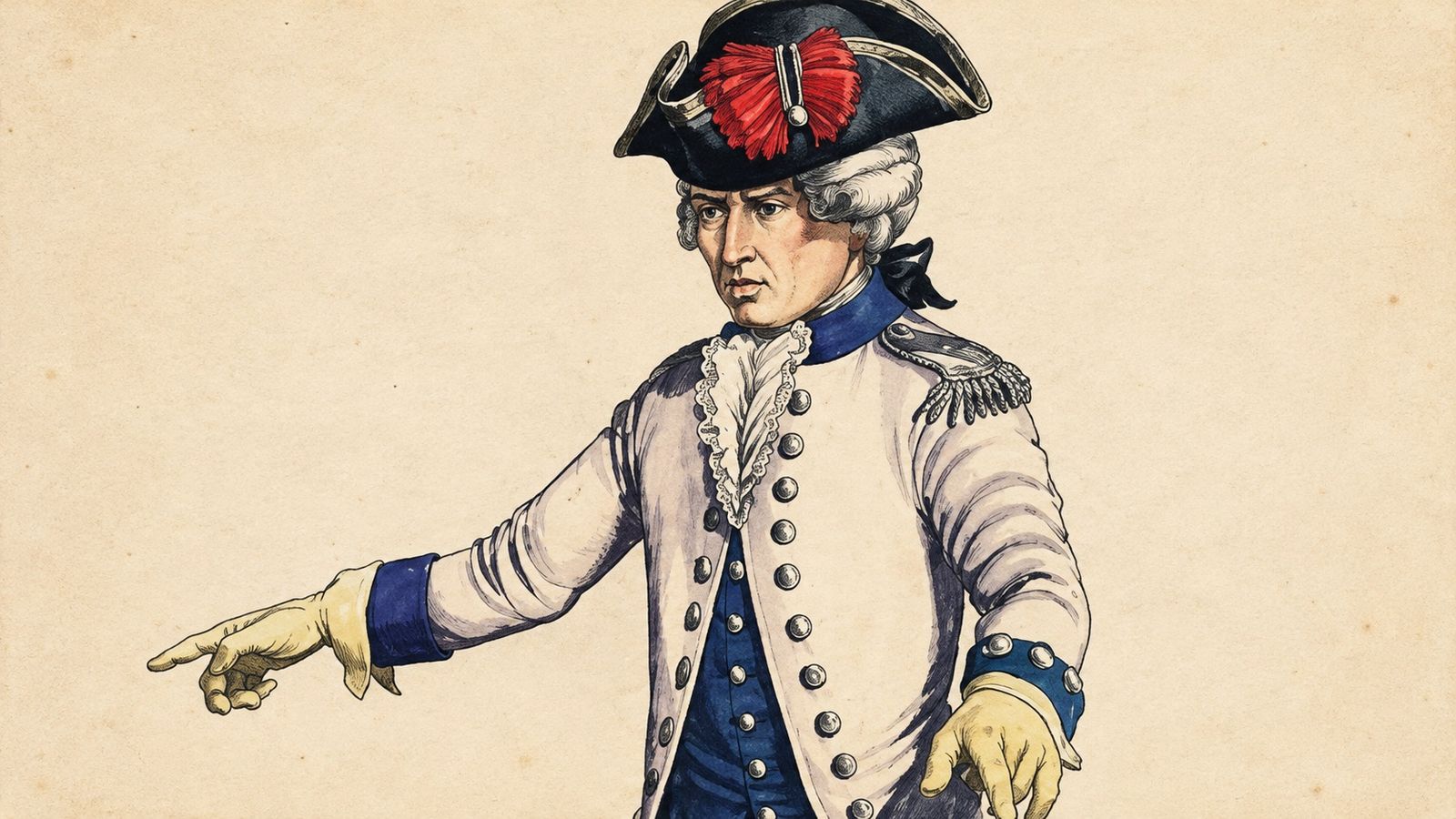 Dibujo de Fernando de Leyba