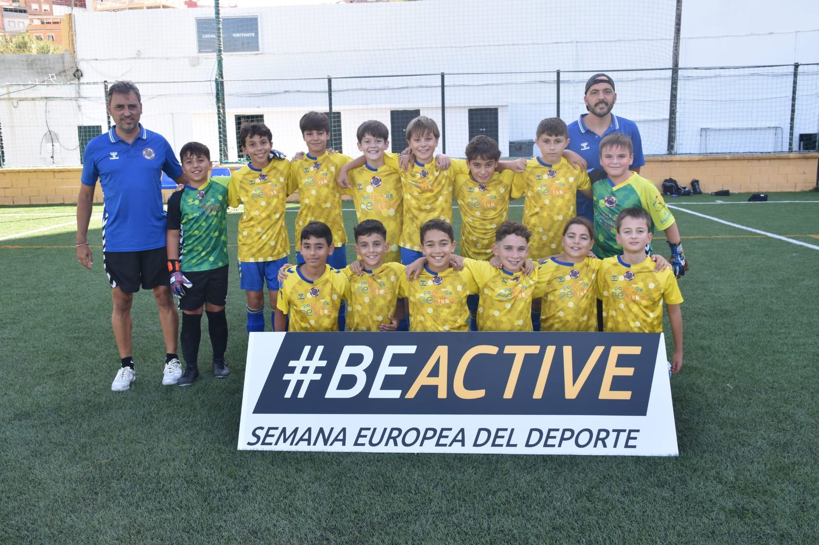 Comienza la Liga Benjamín de Fútbol-8 de la RFFCE