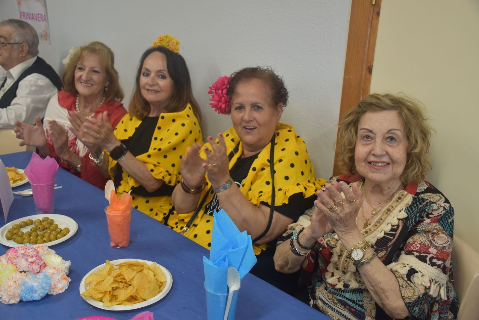 Villajovita se viste de feria para celebrar la primavera junto a sus mayores