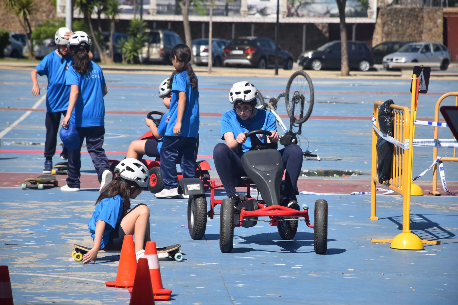 La Policía Local deslumbra a los pequeños de varios centros escolares