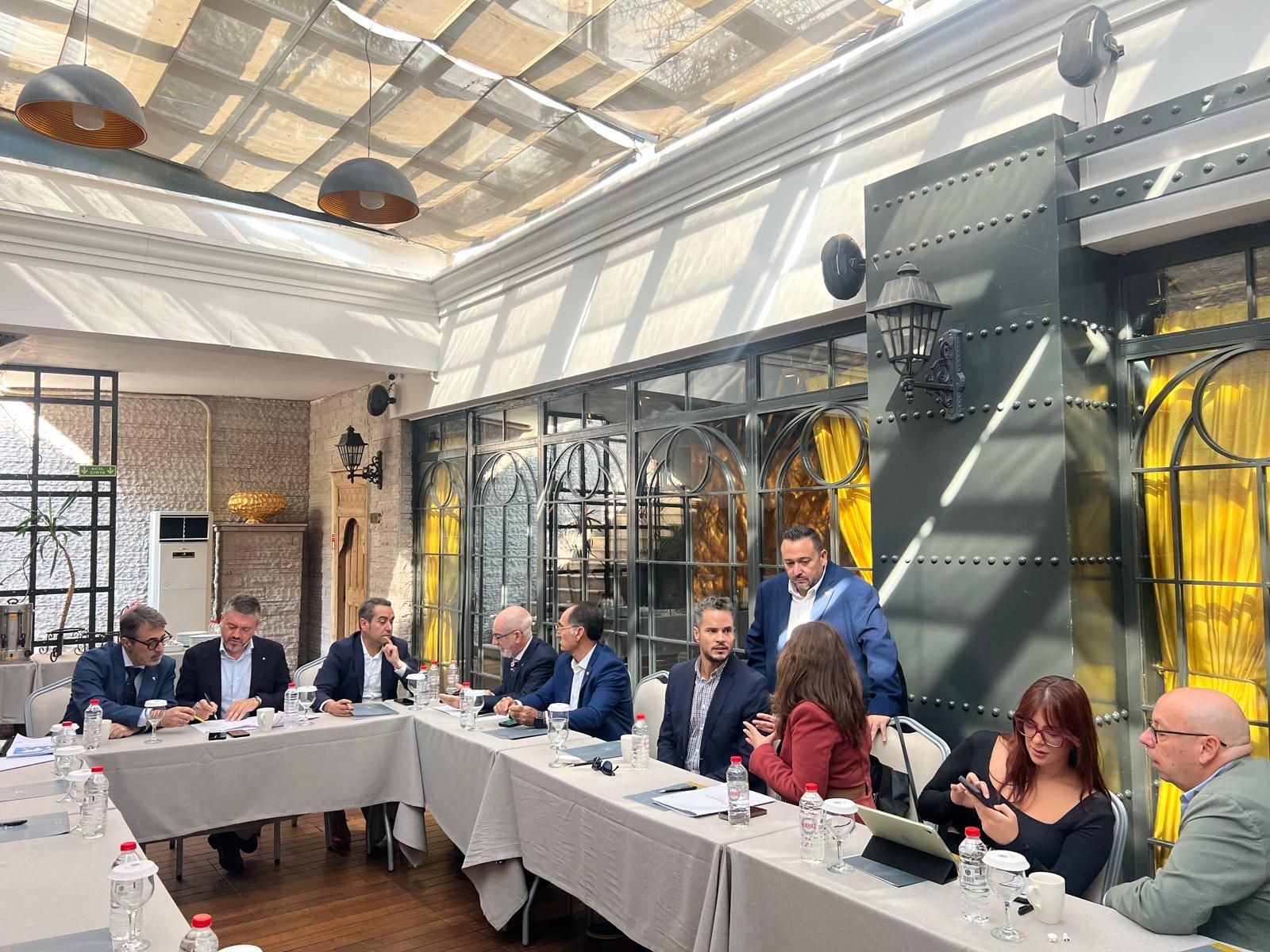 Un momento de la reunión celebrada en Estambul (Turquía).