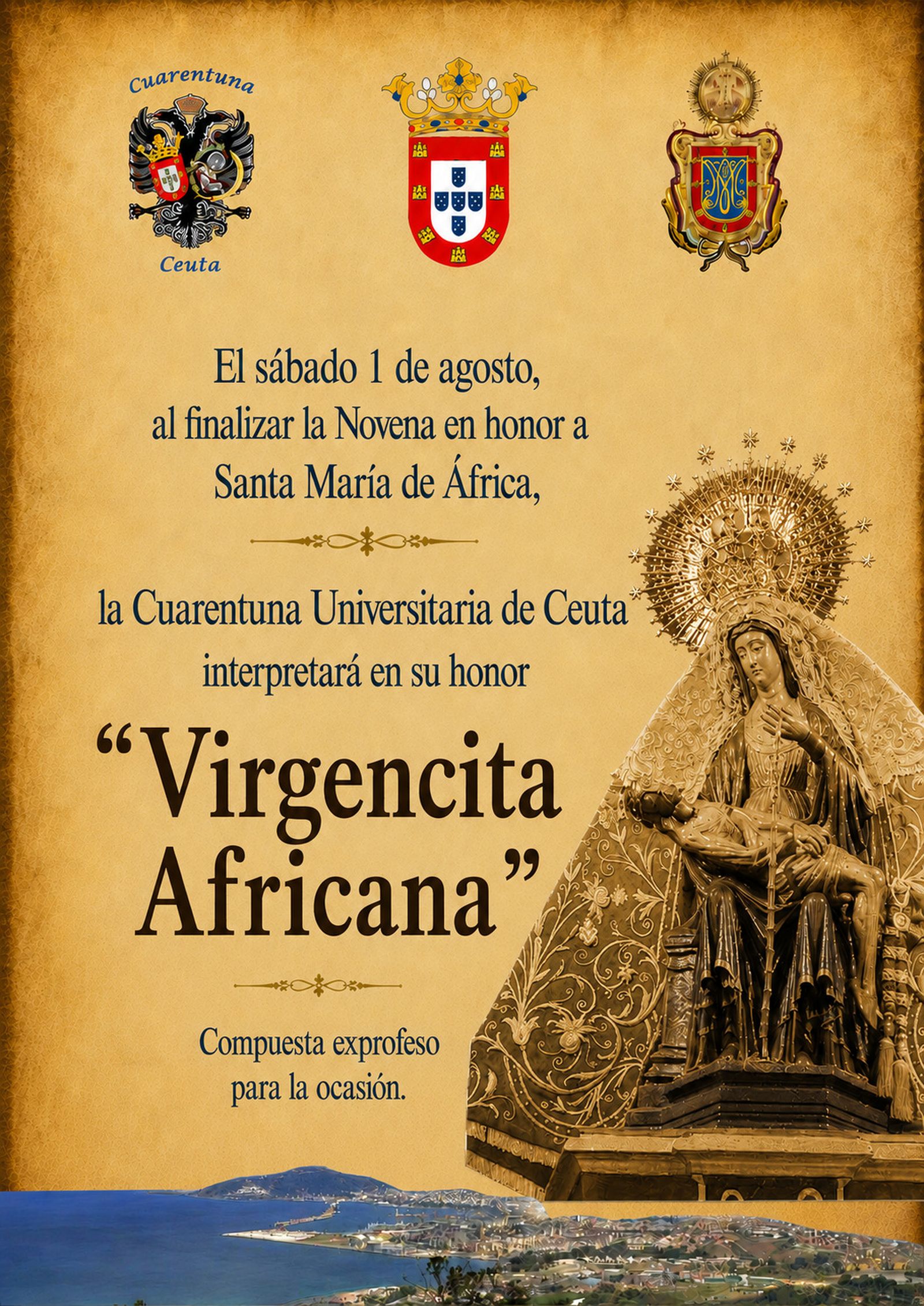 Cartel anunciador del evento