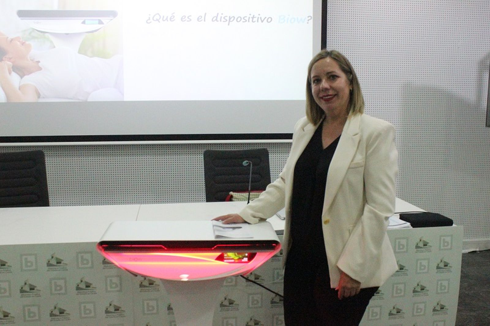 Presentación de Biow en la 'Adolfo Suárez'. / FOTO S.C.