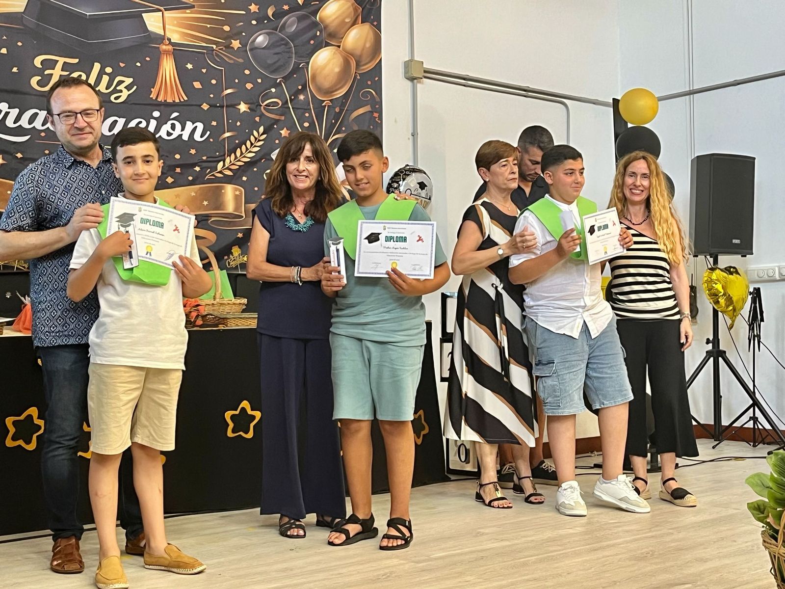 Graduación en el CEIP José Acosta