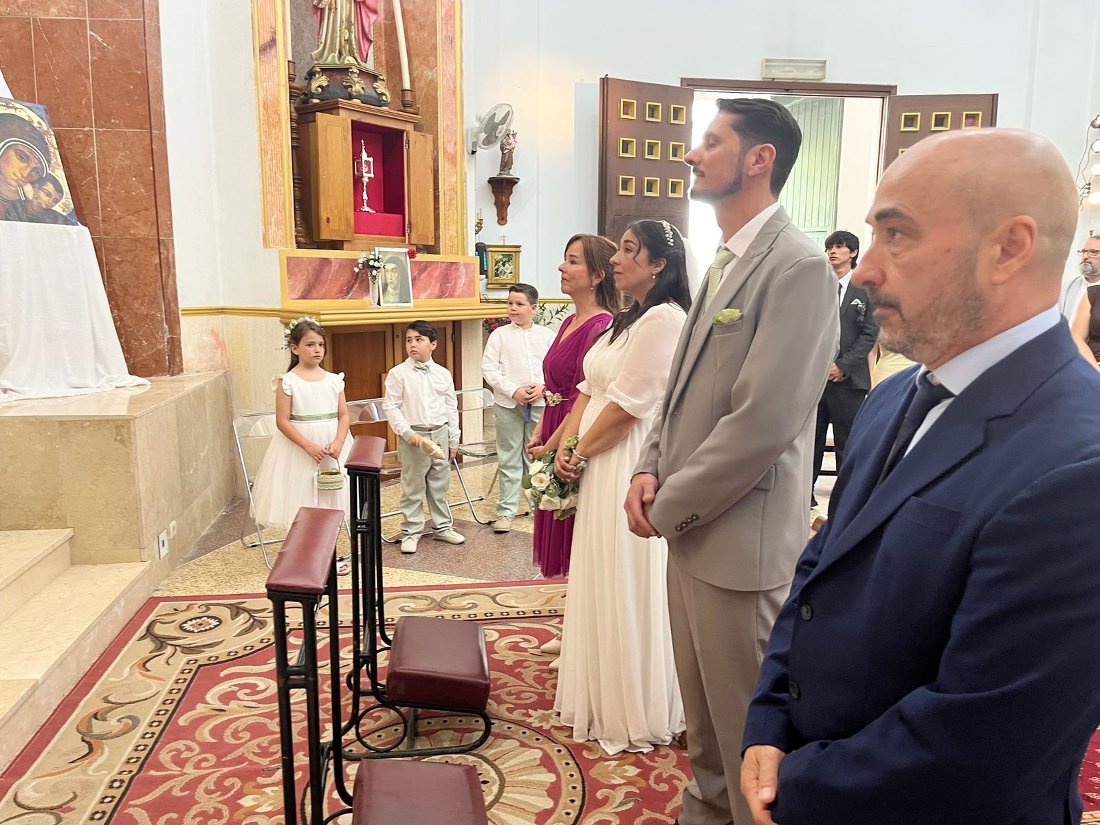 Boda de Jesús y María en la Iglesia de Santa Teresa