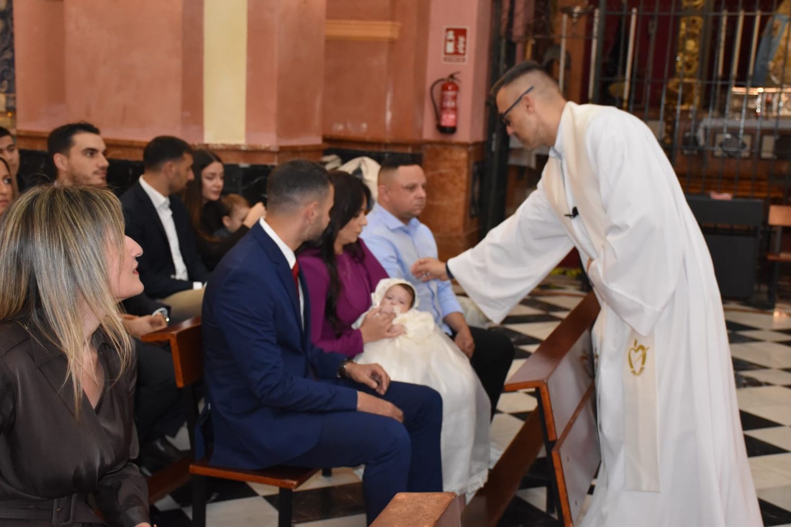 El bautizo de los hermanos Antonio y Jimena