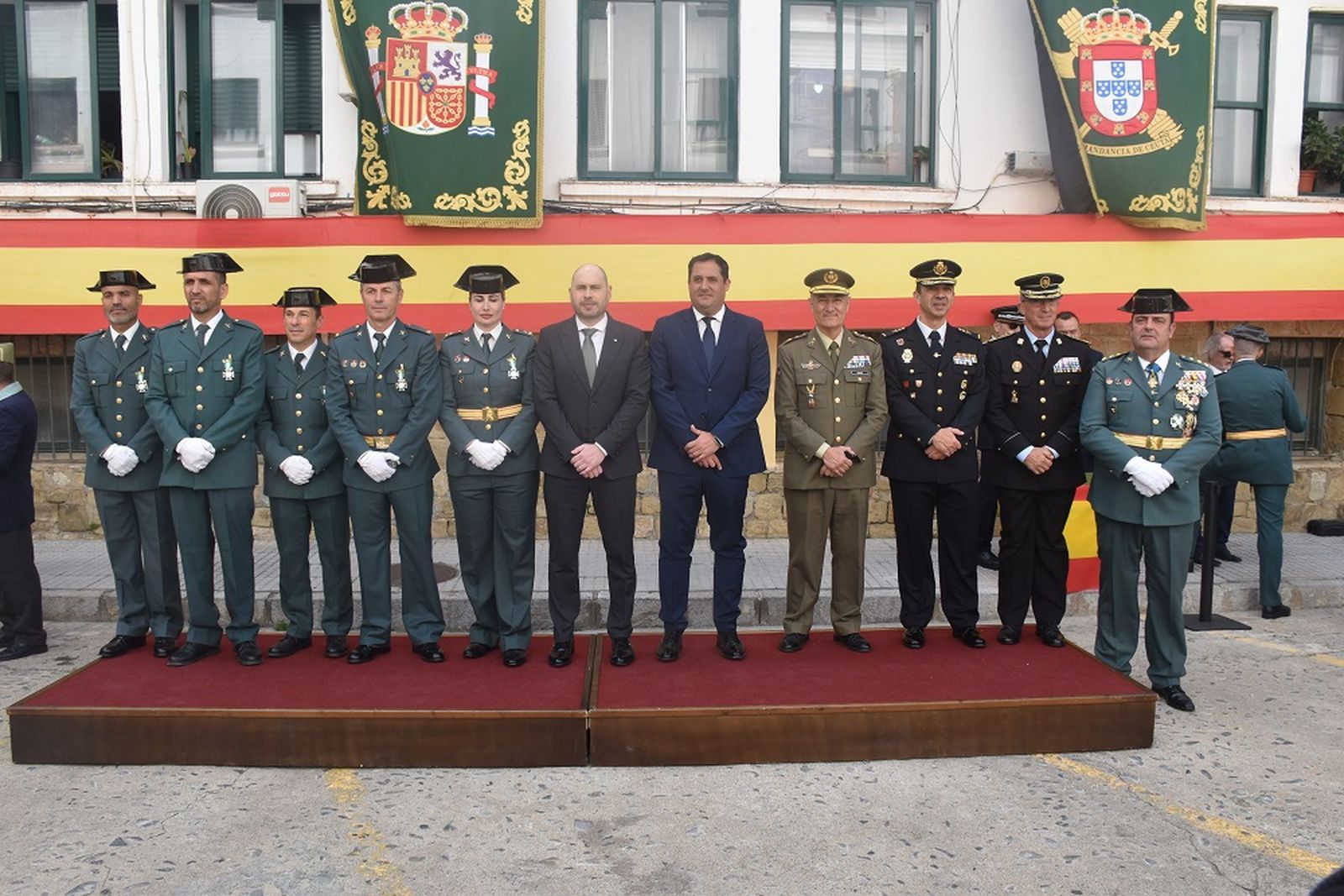 La Guardia Civil ha celebrado su 182º Aniversario en la Comandancia General de Hadú