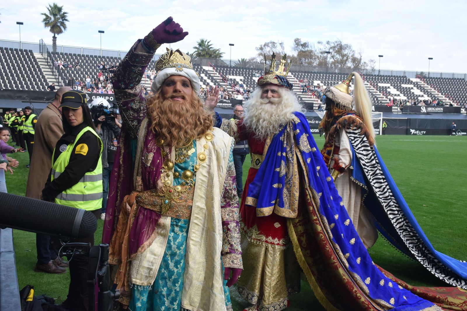 Así se vivió en el Murube la esperada llegada de los Reyes Magos