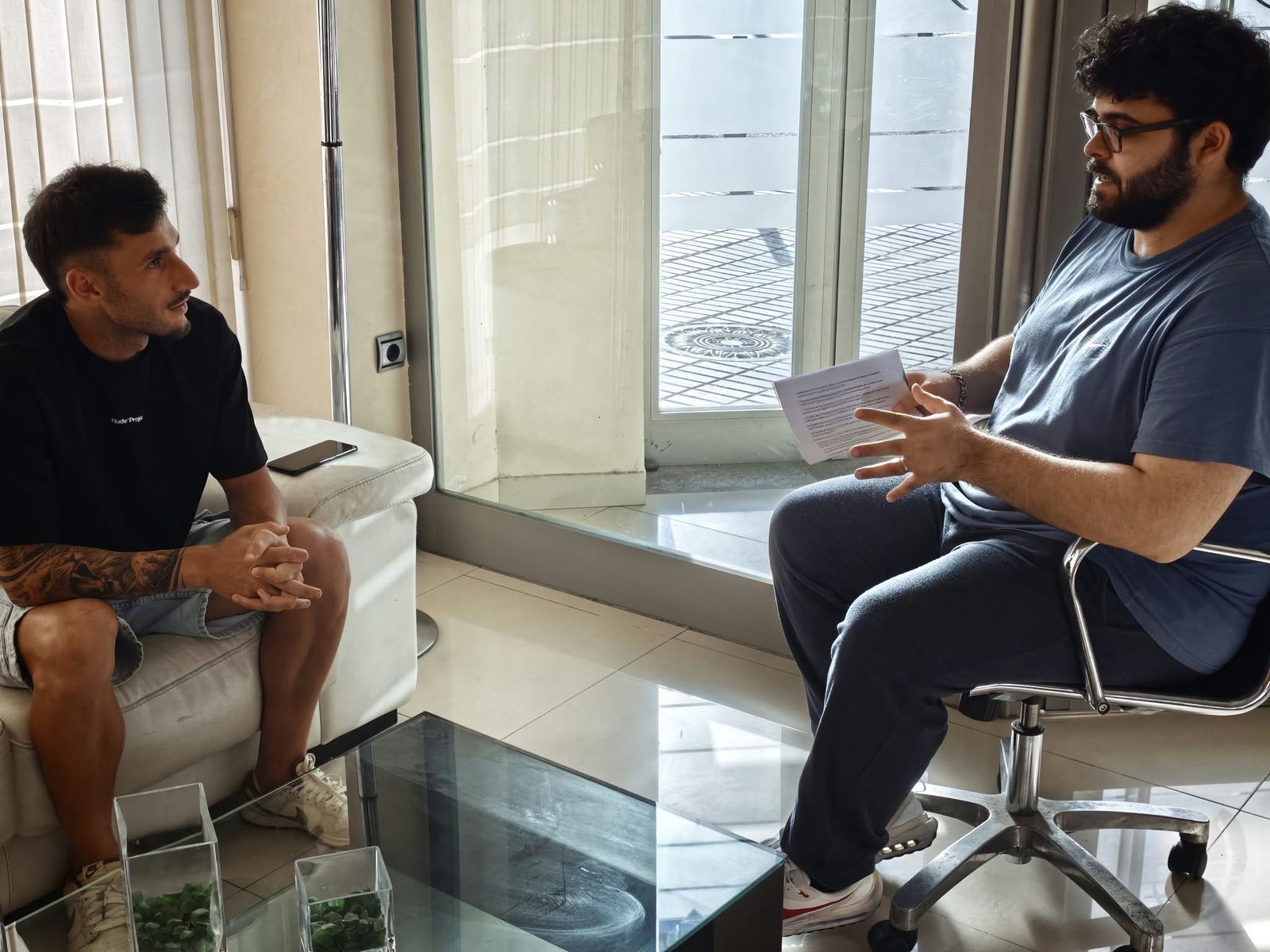 Álex Camacho: "La clave de la salvación pasa por hacernos fuertes en el Murube"
