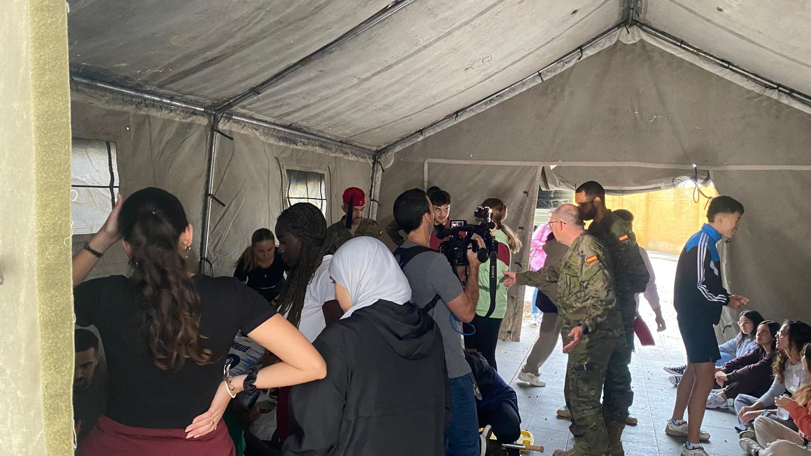 Jornadas de Enfermería: Sanidad Militar Operativa organizadas en el campus universitario de Ceuta