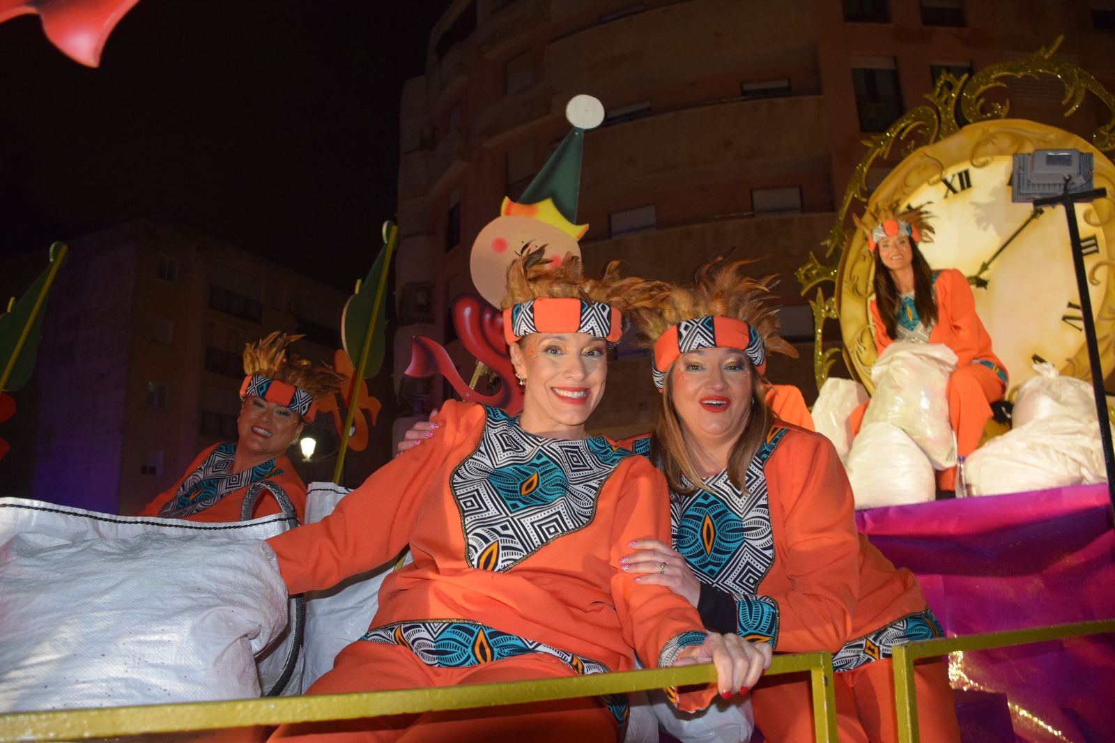Los ceutíes se emocionan con la llegada de los Reyes Magos