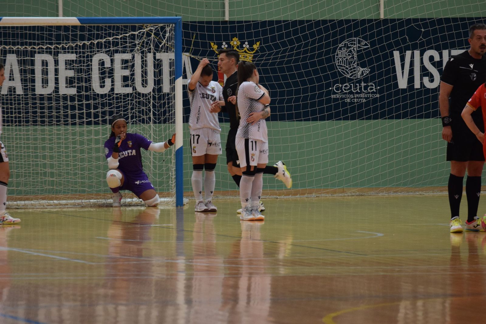 La AD Ceuta Femenino empató frente al Poio