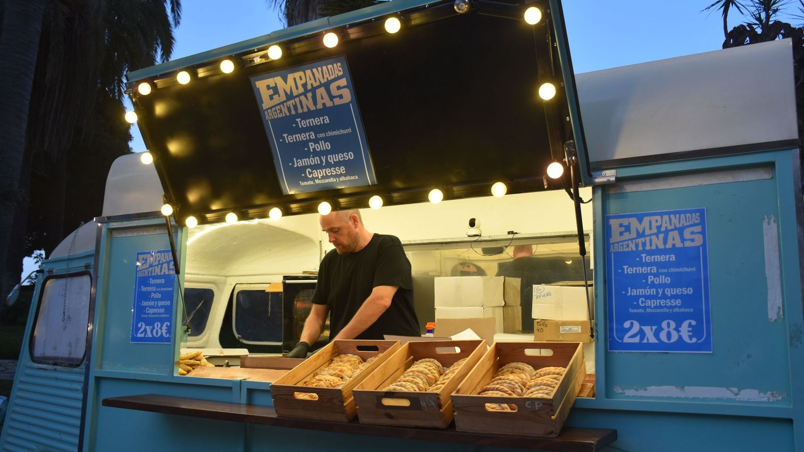 Rodrigo, del food truck con empanadillas argentinas
