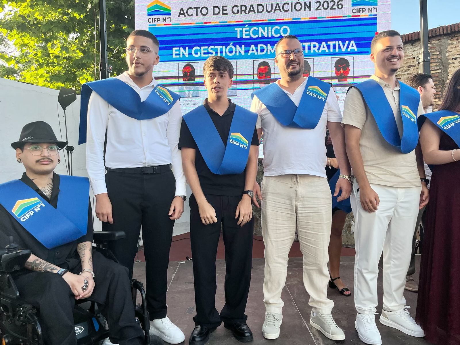 El CIFP1 celebra su graduación