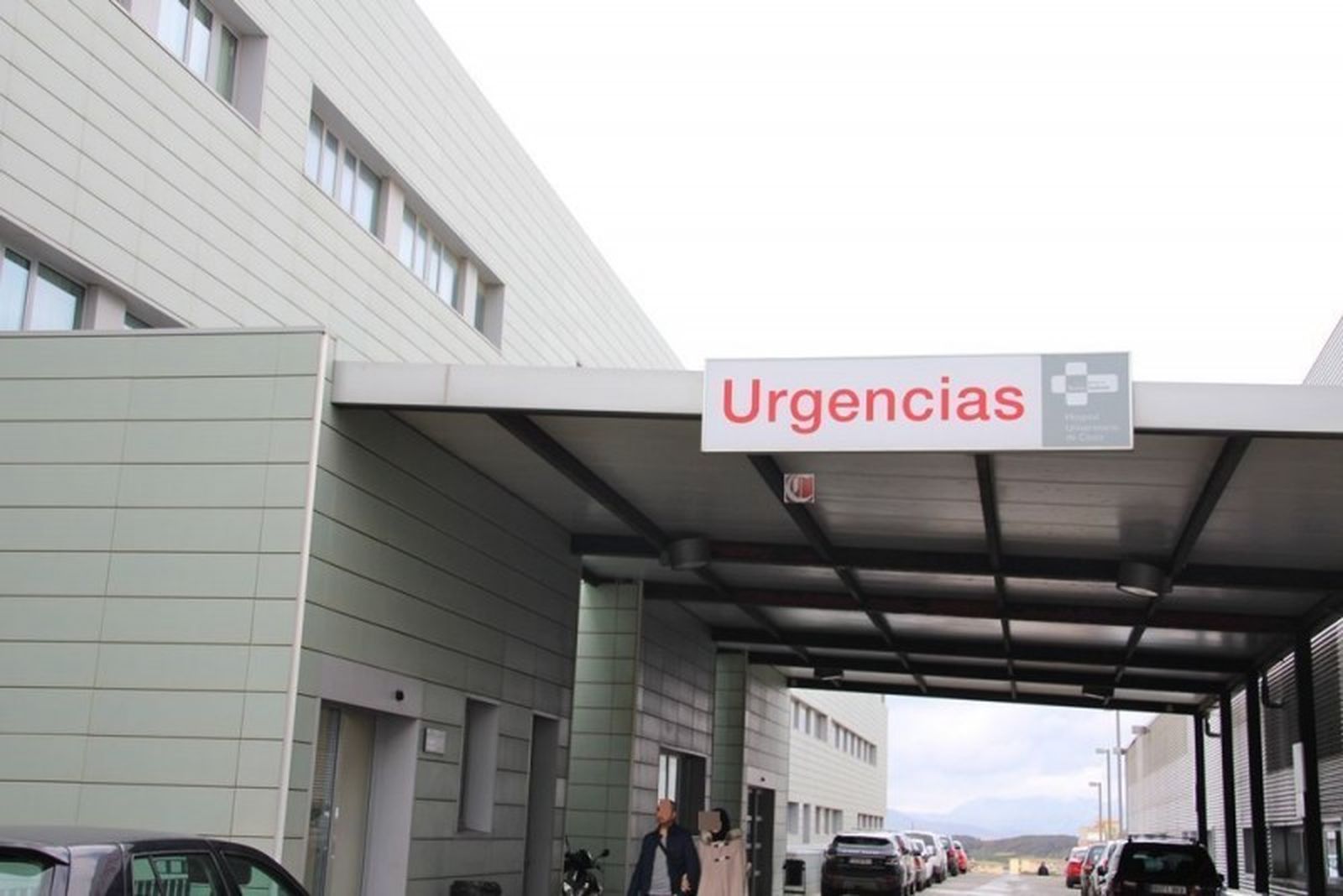 Exterior del servicio de Urgencias del Hospital Universitario de Ceuta. / FOTO EL PUEBLO